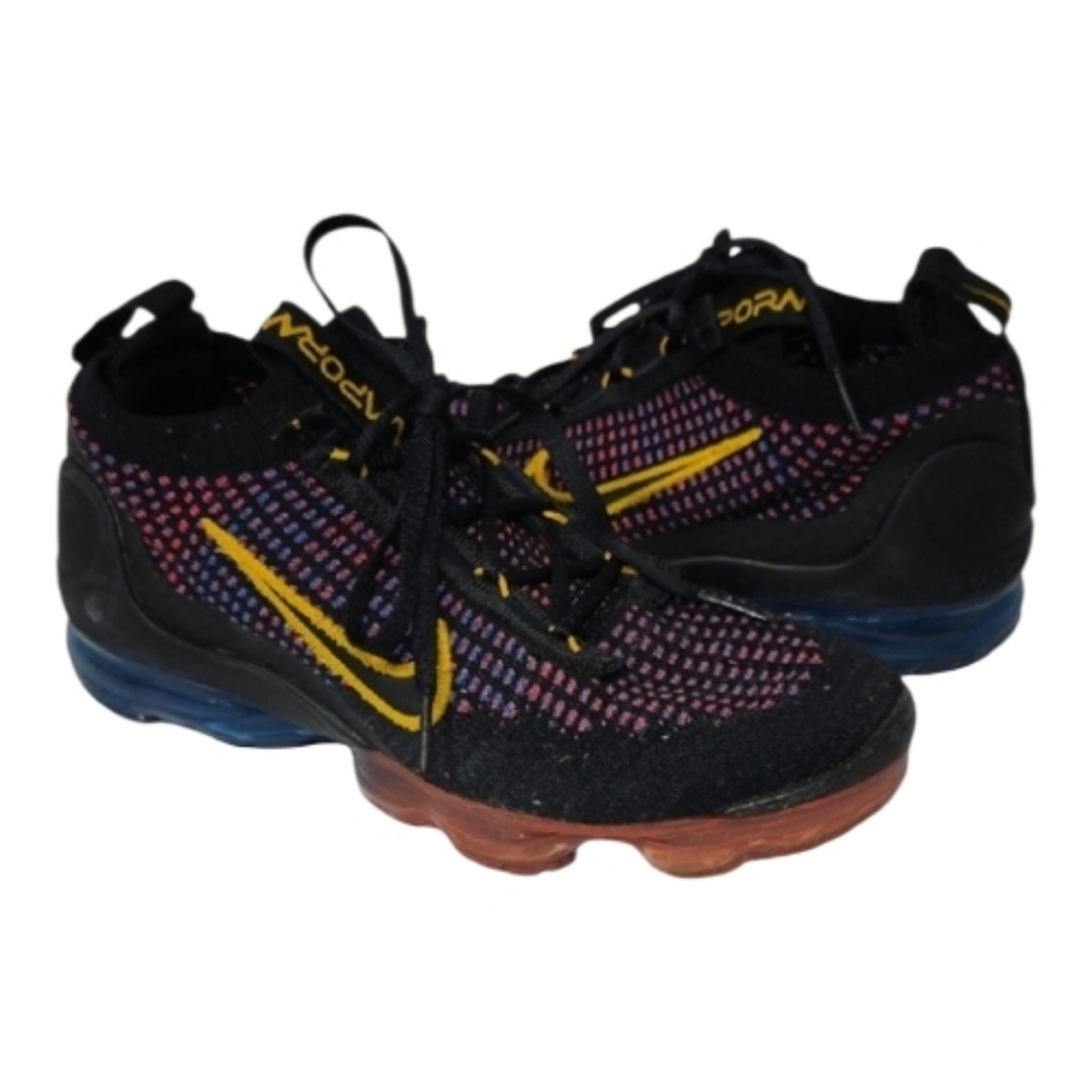 Youth Nike Air Vapormax Flyknit 2021 Outdoor Sneakers Shoes DV2198-001 Size 4.5Y